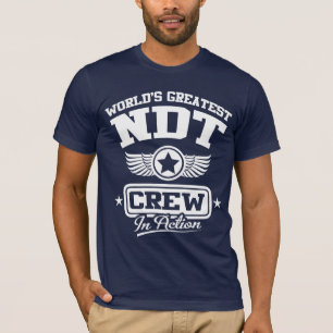 T-shirt Équipage expérimentateur (NDT) non destructif