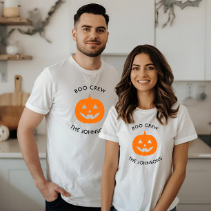 T-shirt Équipage minimaliste - Halloween personnalisé