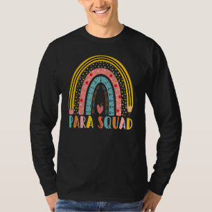 T-shirt Équipage Paraprofessionnel Para Enseignant Équipag