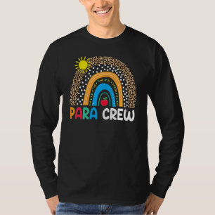 T-shirt Équipage Paraprofessionnel Para Enseignant Équipag