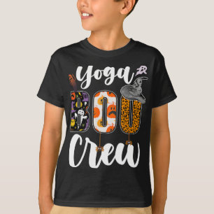T-shirt Équipage Yoga Boo Halloween Yogi correspondant