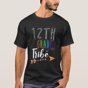 T-shirt Équipe 12e Année Tribu des enseignants Retour à l'