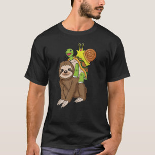 T-shirt Équipe 1 de course à la remorque tortue escargot P