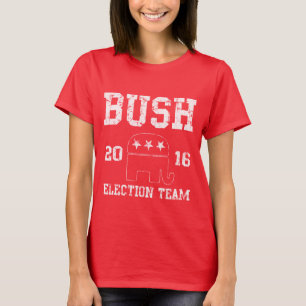 T-shirt Équipe 2016 d'élection de Jeb Bush