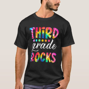 T-shirt Équipe 3e année 3e année Rocks Retour à l'école Ti