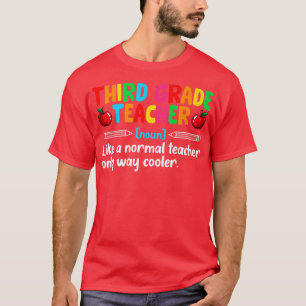 T-shirt Équipe 3e année Funny 3e année Enseignant Définiti