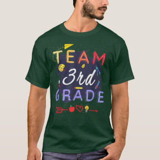 T-shirt Équipe 3e année Retour à l'école Enseignant T-Sh