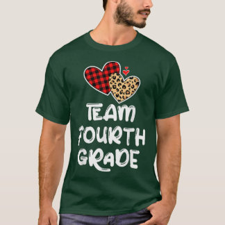 T-shirt Équipe 4e année Funny 4e retour à l'école Enseigna