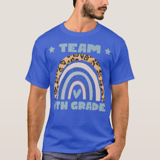 T-shirt Équipe 4E Année Retour À L'École Étudiante K