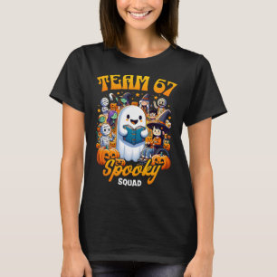 T-shirt Équipe 67 Équipe Fantôme Drôle Six Sept Mème 6 7 H