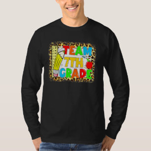 T-shirt Équipe 7e année Étudiante de deuxième année Retour