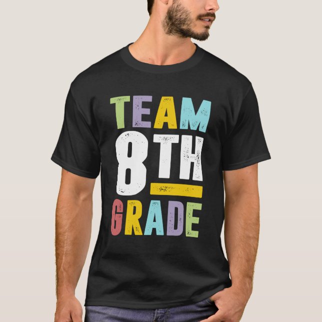 T-shirt Équipe 8e année (Devant)