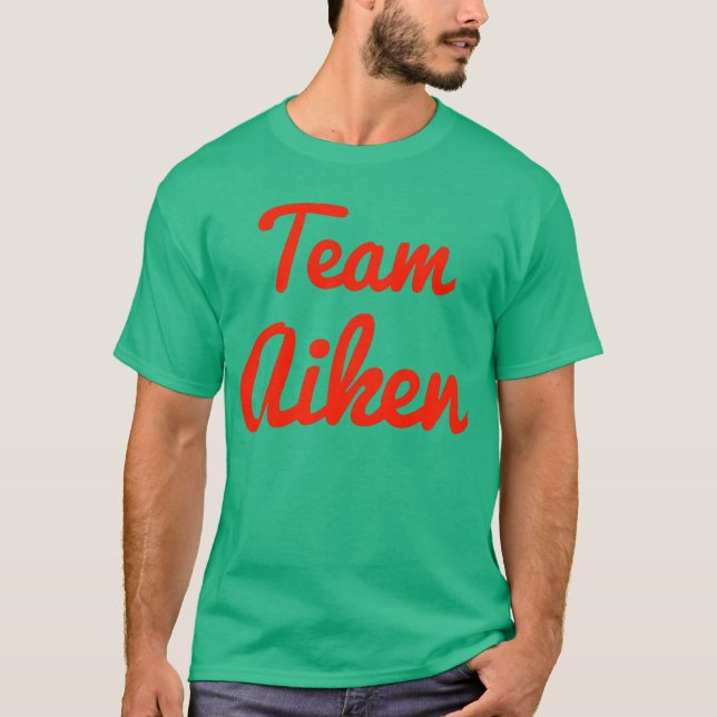 T-shirt Équipe Aiken (Devant)