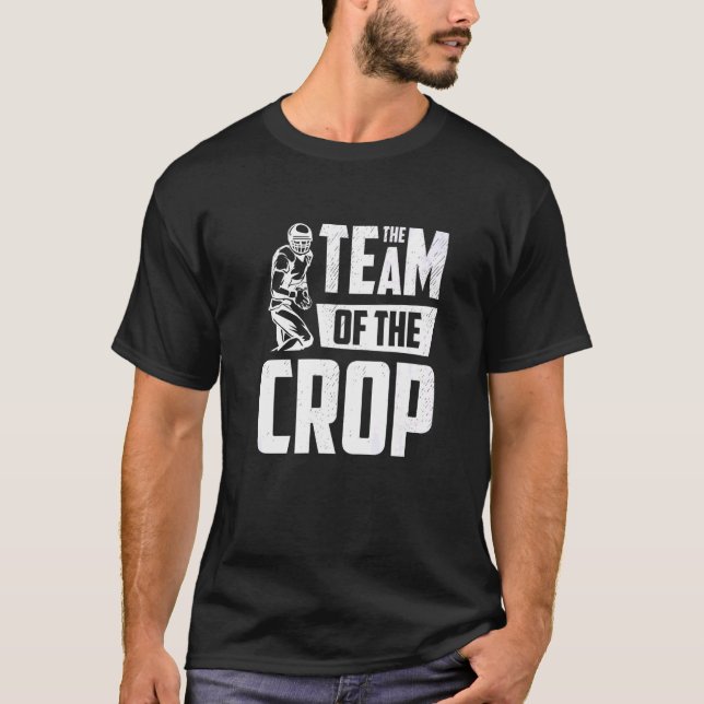 T-shirt Équipe Américaine De Football Joueur De La Croupe  (Devant)