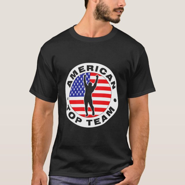 T-shirt Équipe américaine Jiu Jitsu (Devant)