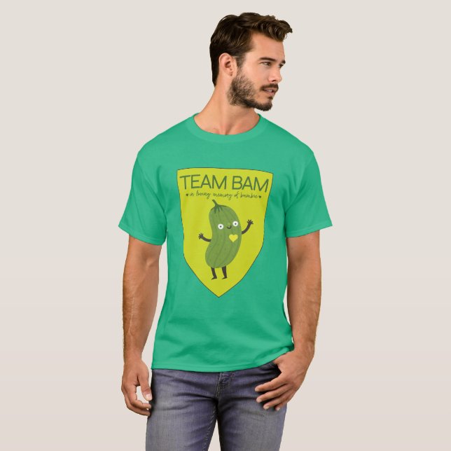 T-shirt Équipe bam (Devant entier)