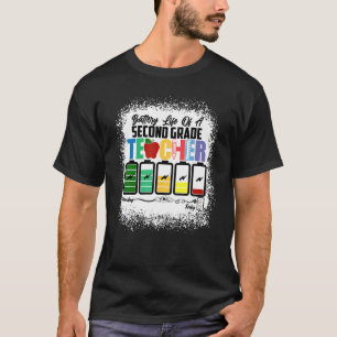 T-shirt Équipe Batterie De Seconde Qualité De Vie Une Deux