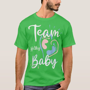 T-shirt Équipe Bébé en santé Genre Reveal Party Fourniture