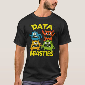 T-Shirt Équipe Bêtes de Données Rugissantes (Mâle)