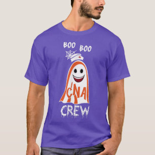 T-shirt équipe boo boo infirmière cna drôle fantôme femmes