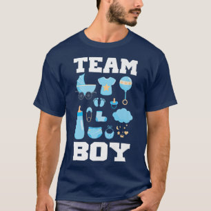 T-shirt Équipe Boy Genre Reveal Party Team Boy