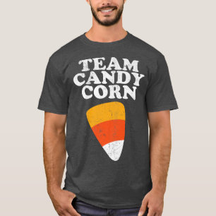 T-shirt Équipe Candy Corn Funny Halloween Retro 80's 70's