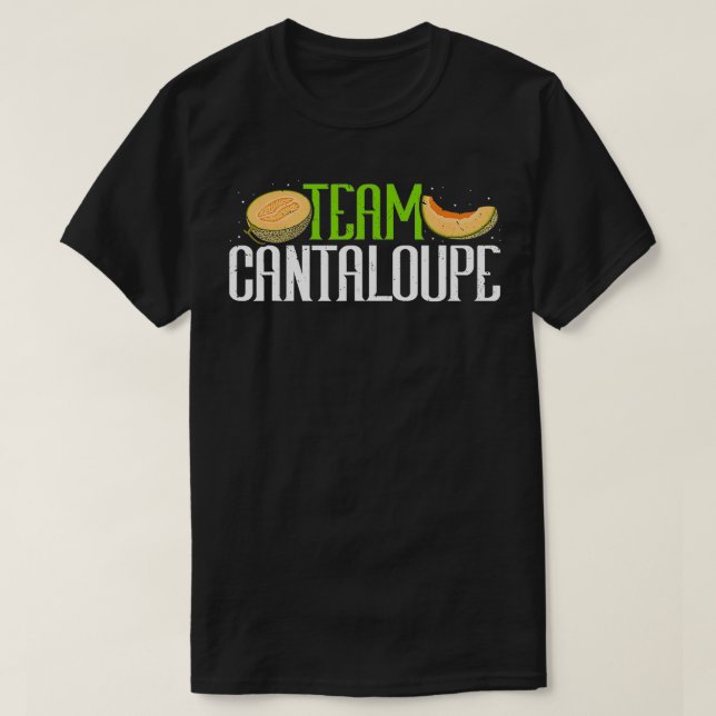 T-shirt Équipe Cantaloupe Funny Melon Été Fruit Love (Design devant)