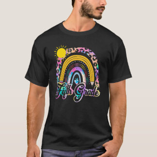 T-shirt Équipe Cinquième Classe Équipe Retour Au Lycée Arc