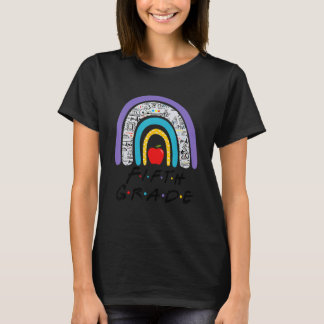 T-shirt Équipe Cinquième Classe Équipe Retour Scolaire Arc