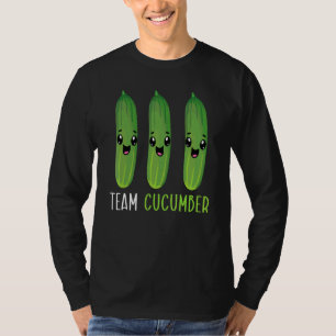 T-shirt Équipe Concombre Légume Plante Végétarien Végétali