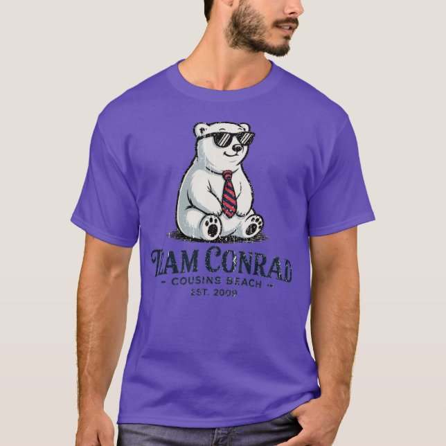 T-SHIRT ÉQUIPE CONRAD (Devant)