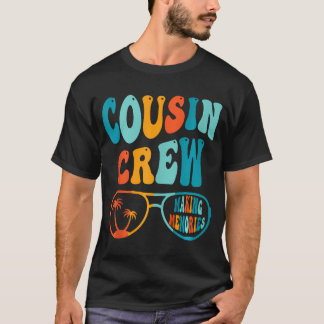 T-shirt Équipe Cousin 2024 Refaire des souvenirs de famill
