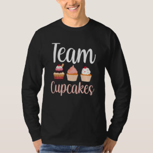 T-shirt Équipe Cupcakes Mignon Manger Cupcake