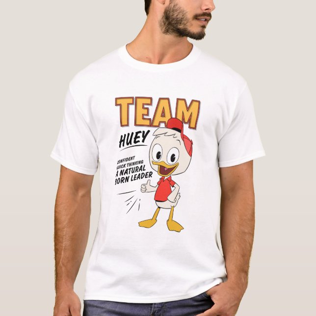 T-shirt Équipe cycliste Huey (Devant)