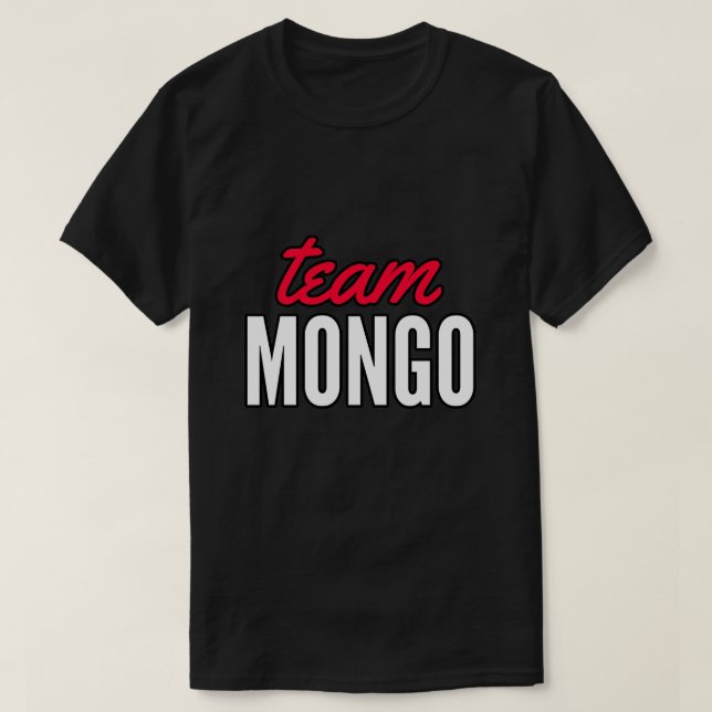 T-shirt Équipe cycliste Mongo (Design devant)