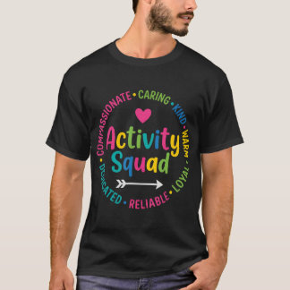 T-shirt Équipe d'activité d'enrichissement de la vie Compa