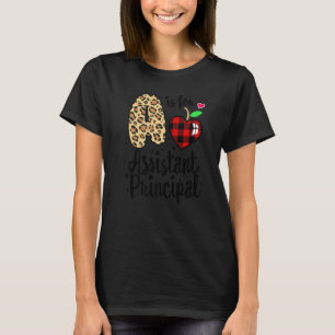 T-shirt Équipe d'administrateurs Léopard A est pour le dir
