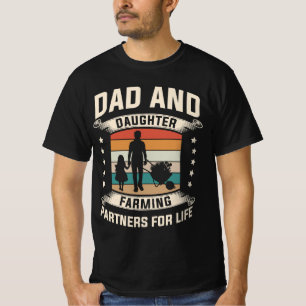 T-shirt Équipe d'agriculture père et fille 🌾 🚜