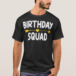 T-shirt Équipe d'anniversaire