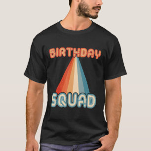 T-shirt Équipe D'Anniversaire Pour Hommes Femmes Groupes F