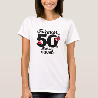 T-shirt Équipe d'anniversaire pour toujours 50 ans