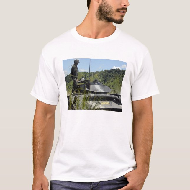 T-shirt Équipe d'atterrissage du bataillon maritime des Ph (Devant)