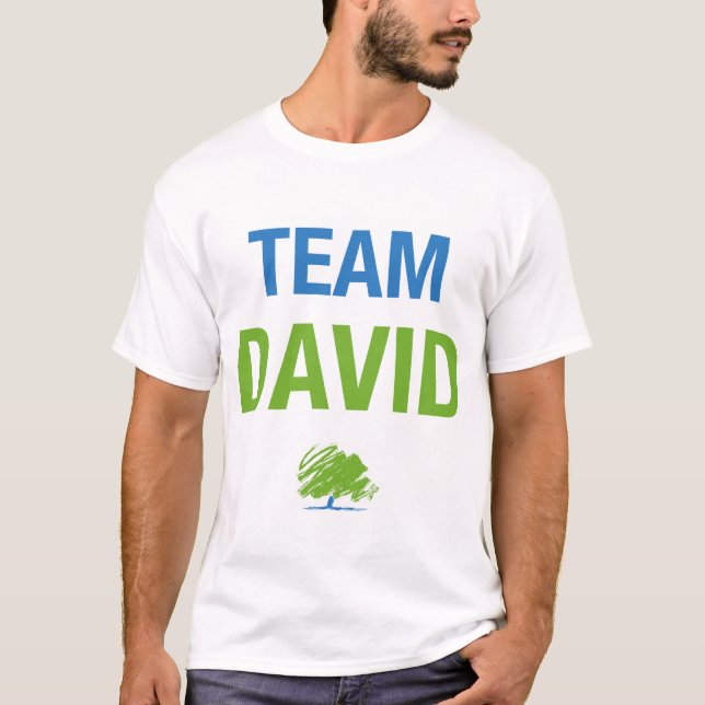 T-SHIRT ÉQUIPE DAVID (Devant)