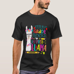 T-shirt Équipe de 1re année 1re année déchire 1er jour san