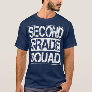 T-shirt Équipe de 2e année Retour à l'école Deuxième année