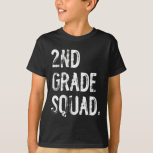 T-shirt Équipe de 2e année retour à l'école élève enseigna