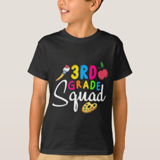 T-shirt Équipe de 3e classe drôle