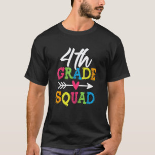 T-shirt Équipe de 4e année Quatrième Enseignant Équipe d'é
