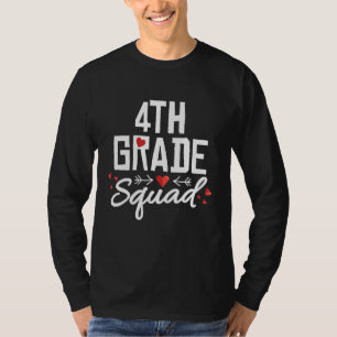 T-shirt Équipe de 4e année  Quatrième équipe d'enseignants