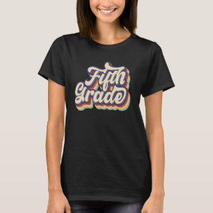 T-shirt Équipe de 5e année Équipe de cinquième année Retou